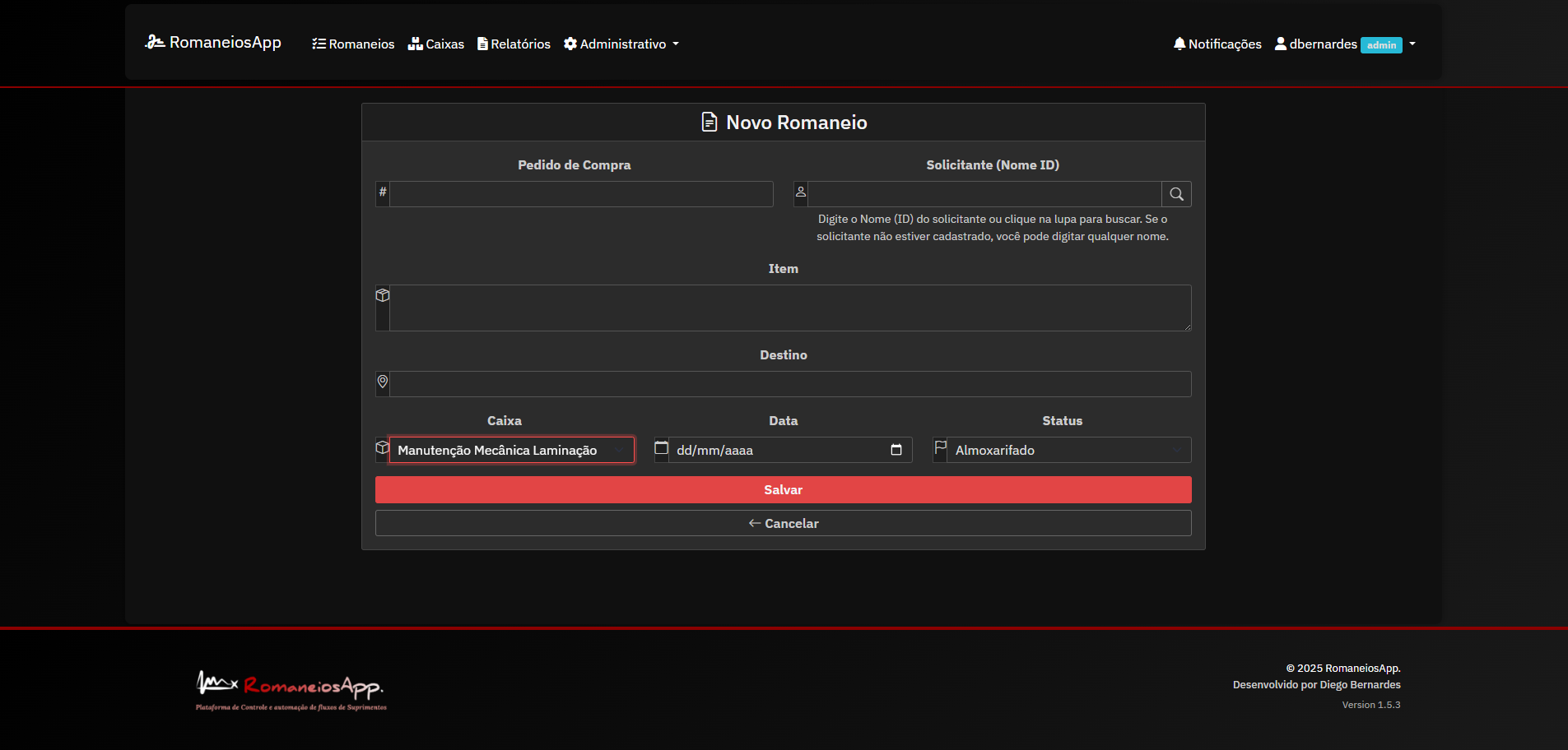 Imagem 3 da galeria de RomaneiosApp