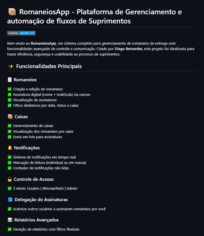 Imagem 12 da galeria de RomaneiosApp